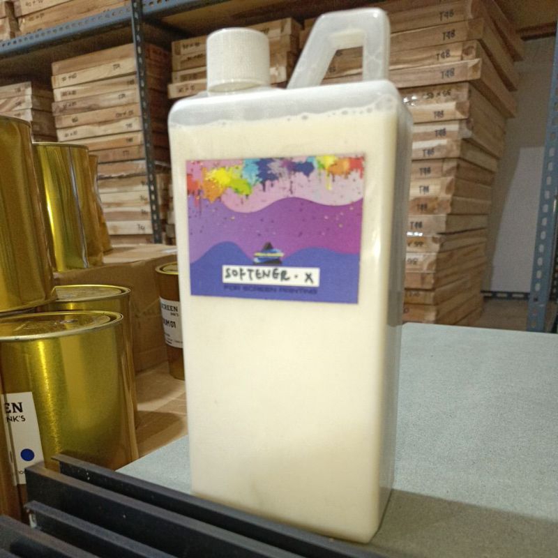 

Softener x cairan pelembut pasta sablon 1kg