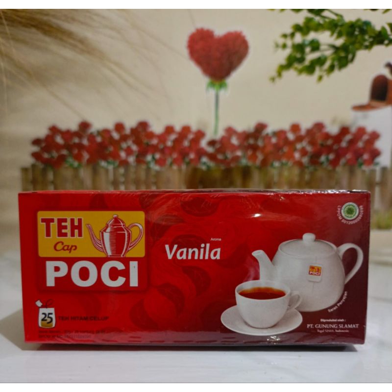 

Teh Poci Teh Celup Poci rasa Vanila 25 bag