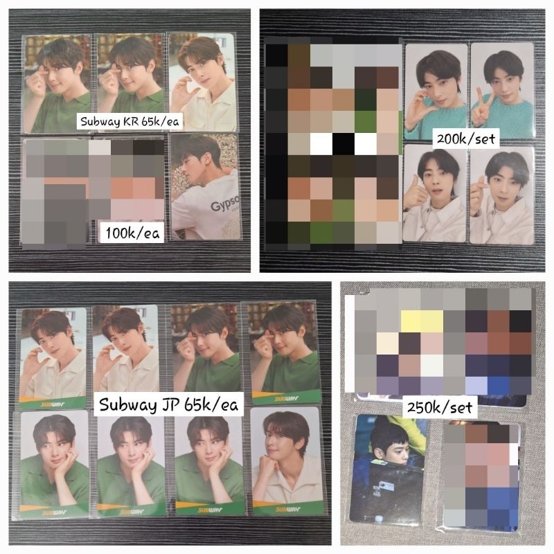 Photocard Astro Cha Eunwoo