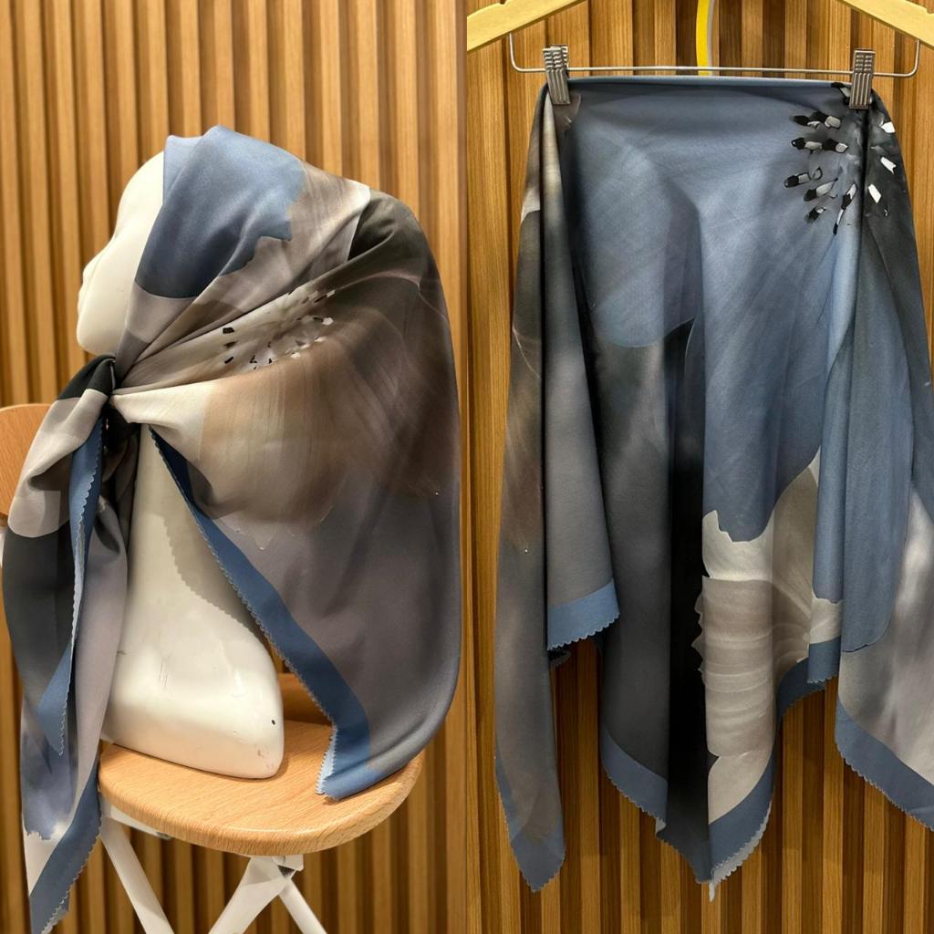 Denay Kw Denay Motif Terbaru Hijab segi empat motif terbaru