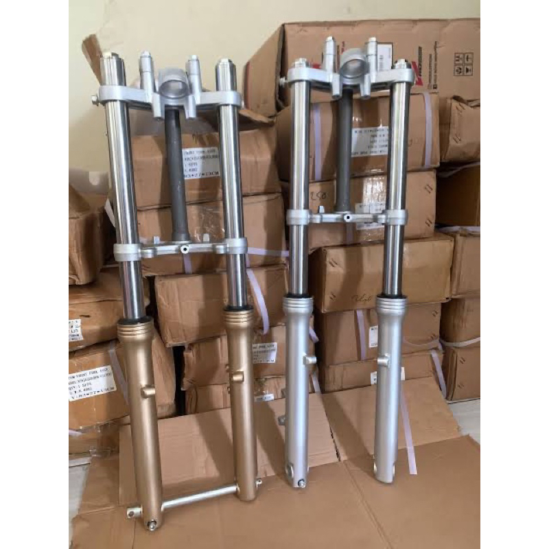 SHOCKBREAKER SKOK SEGITA ATAS BAWAH NINJA R SS SKOK NINJA DETAIL ORI RPNP HONDA CB GL MP TIGER