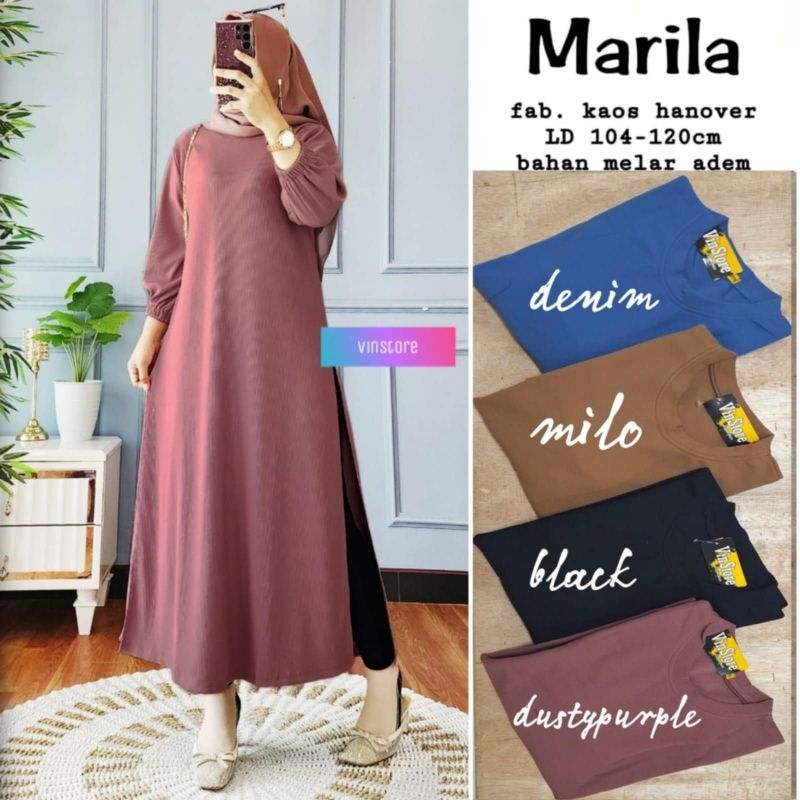 Marila Long Tunik ORI by Vinstore