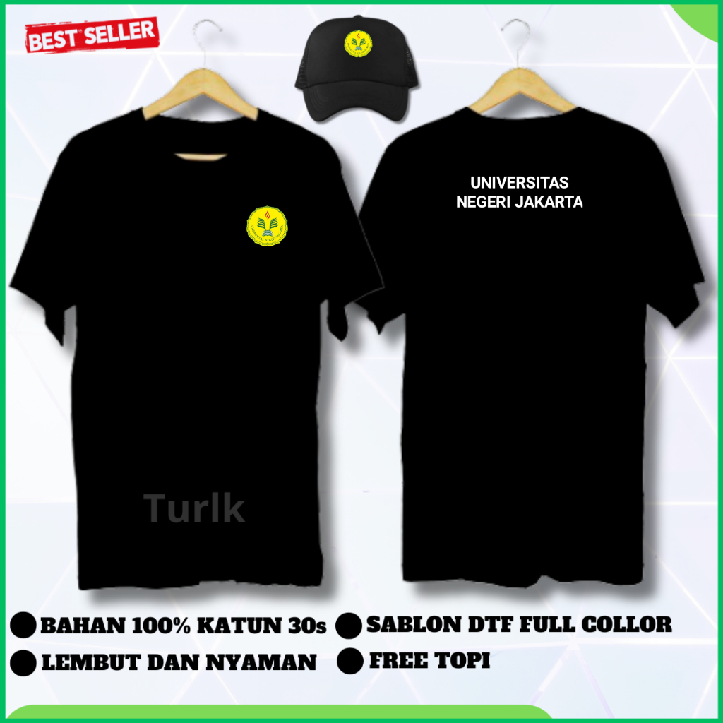Kaos UNJ Kaos Tshirt Universitas Negeri Jakarta Kaos Universitas Negeri Jakarta