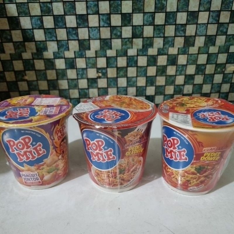 

Pop Mie Kuah dan goreng seri pedas 75 gr/pangsit jontor/pedes dower/pedes gledek