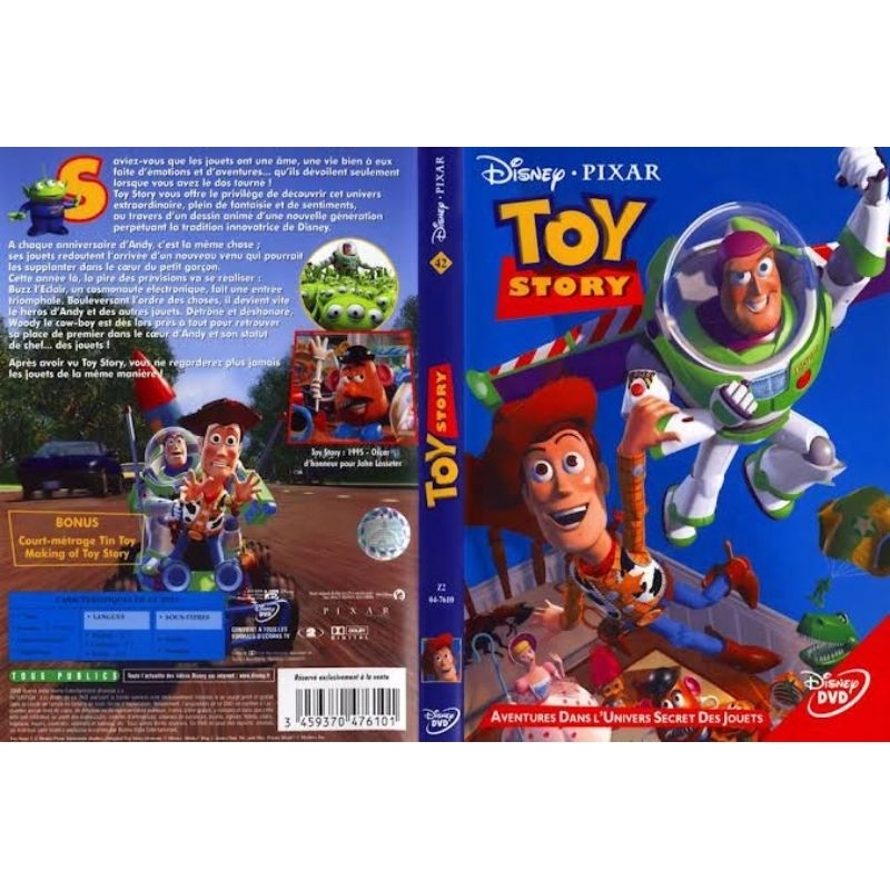 Kaset Film Animasi TOY STORY [ 1995 ]