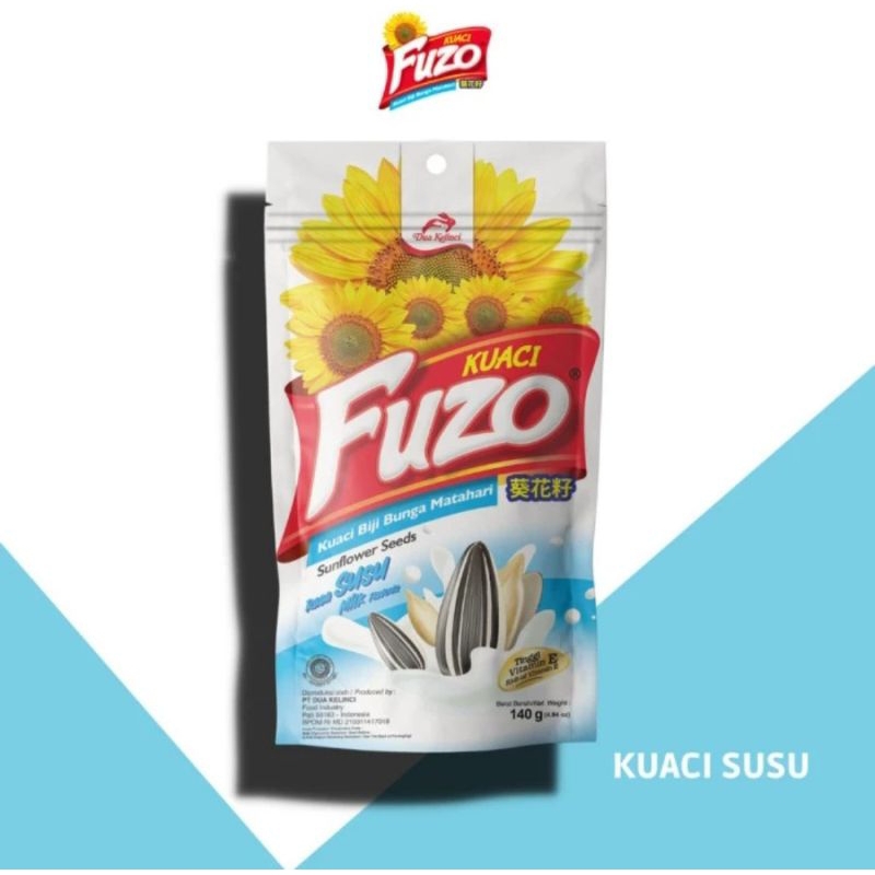 

KUACI FUZO MILK/SUSU 140g /Dua Kelinci