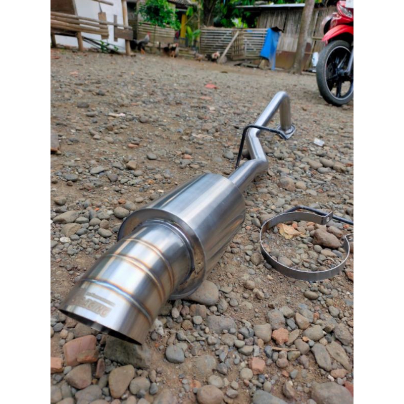knalpot Mobil Bolt On Honda Jazz Ge8/Yaris/GK5
