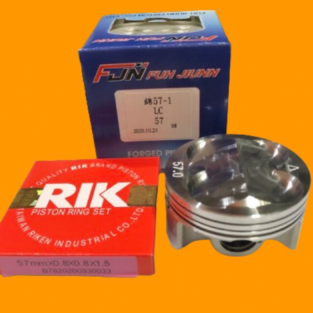 piston mx king 57 fjn original taiwan - seher mx mx king 57 fjn - piston seher fjn mx king vixion r1
