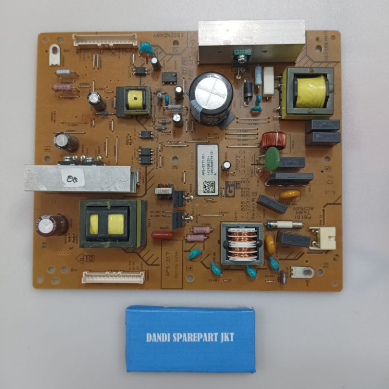 PSU led tv Sony klv 32bx350 - power suplly tv - mesin tv led