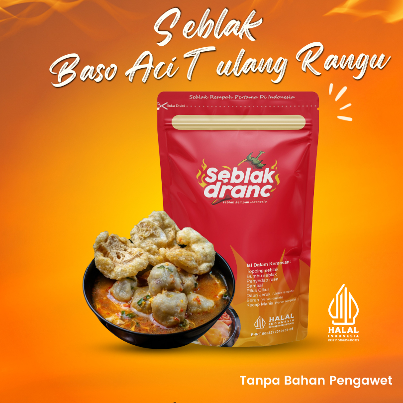 

Baso Aci Tulang Rangu Instan Kuah Seblak
