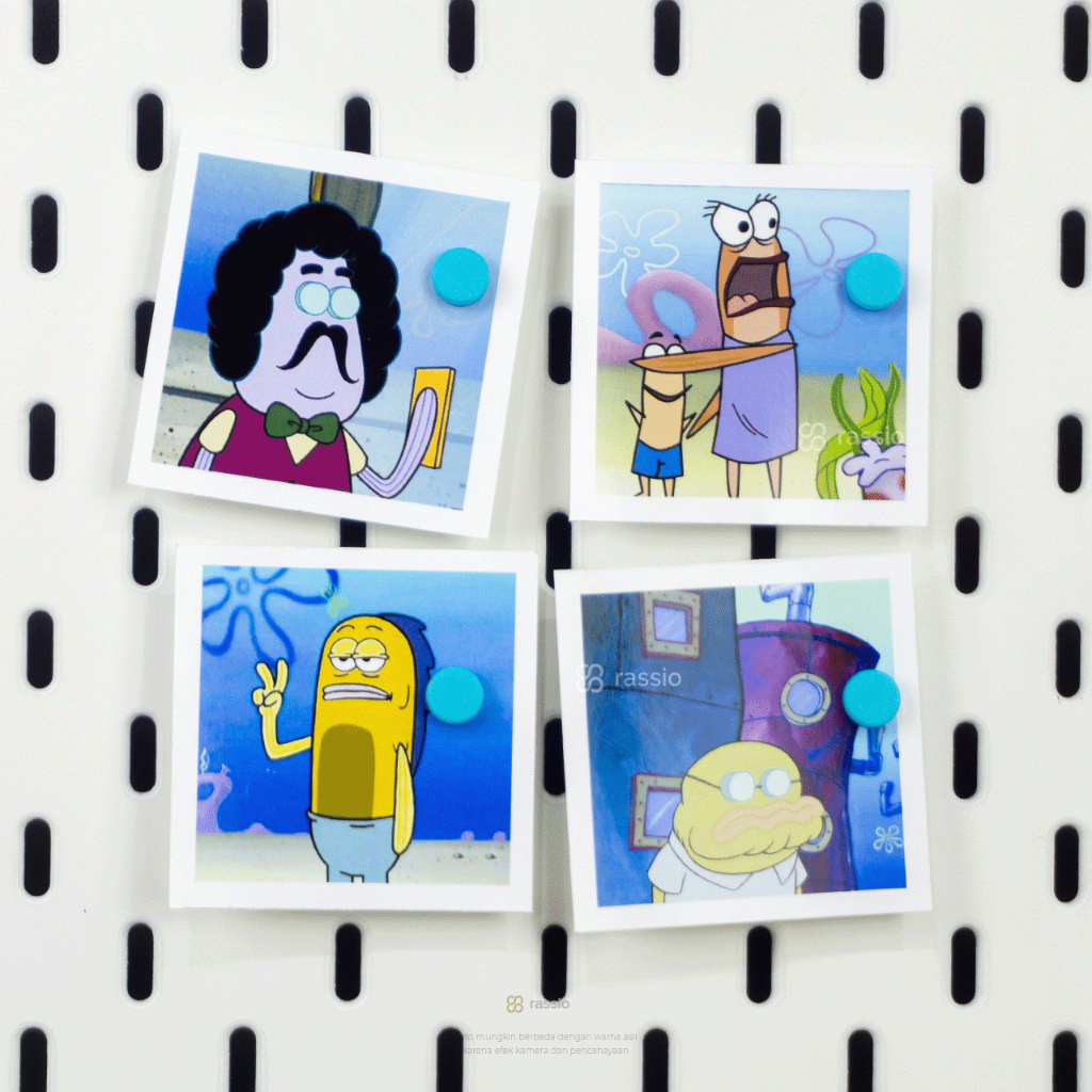 

Magnetic Paper Clip For Pegboard / Klip Kertas Magnet Untuk Pegboard