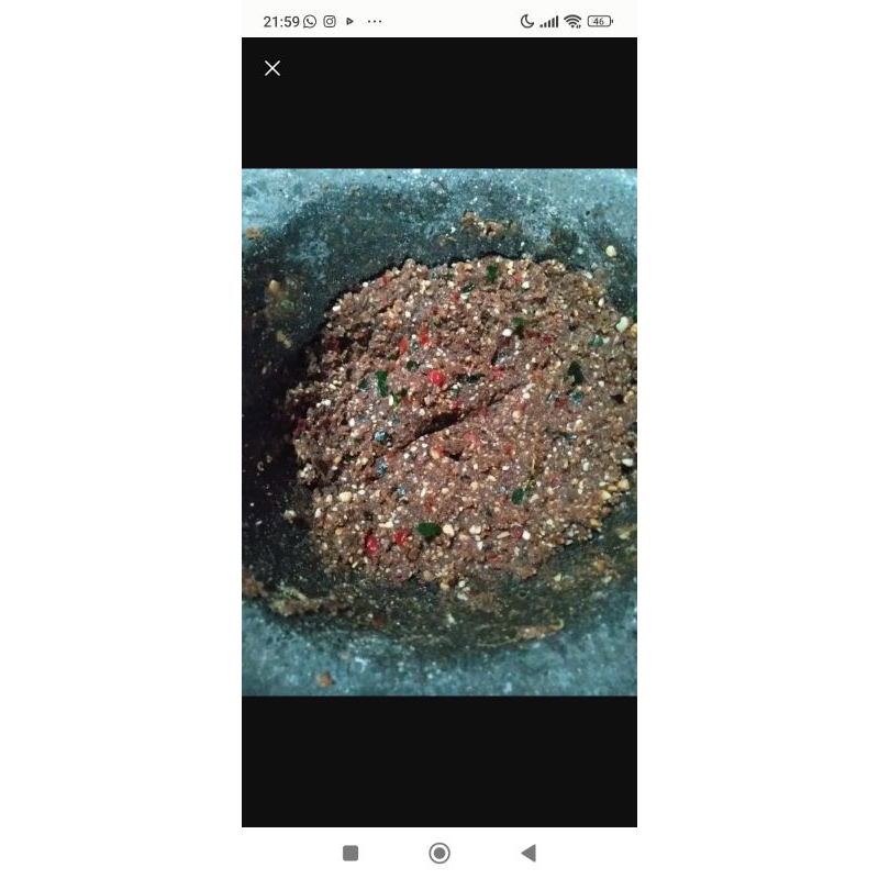

Sambel Pecel Daun Jeruk + Kencur