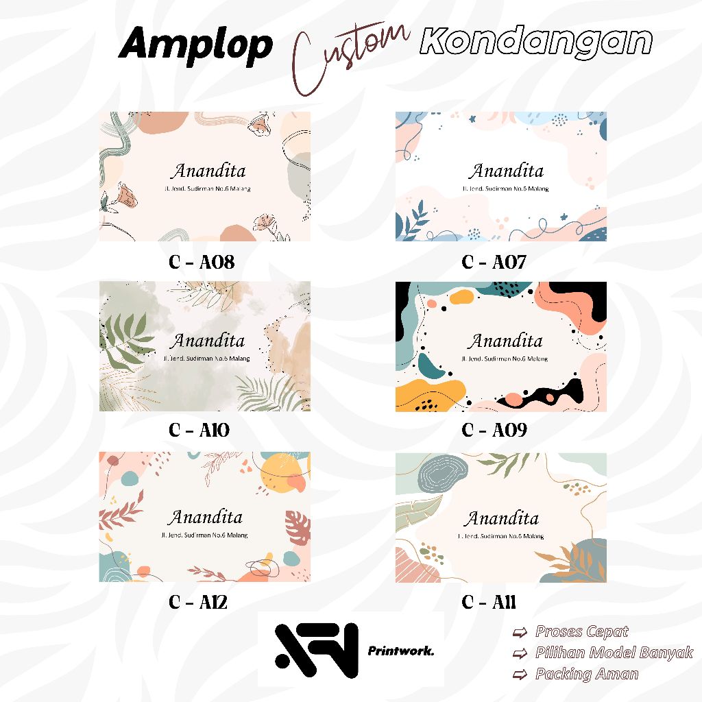 

AMPLOP CUSTOM Kondangan/ Wedding Envelope/ Buwuhan || PAPERLINE 80gsm