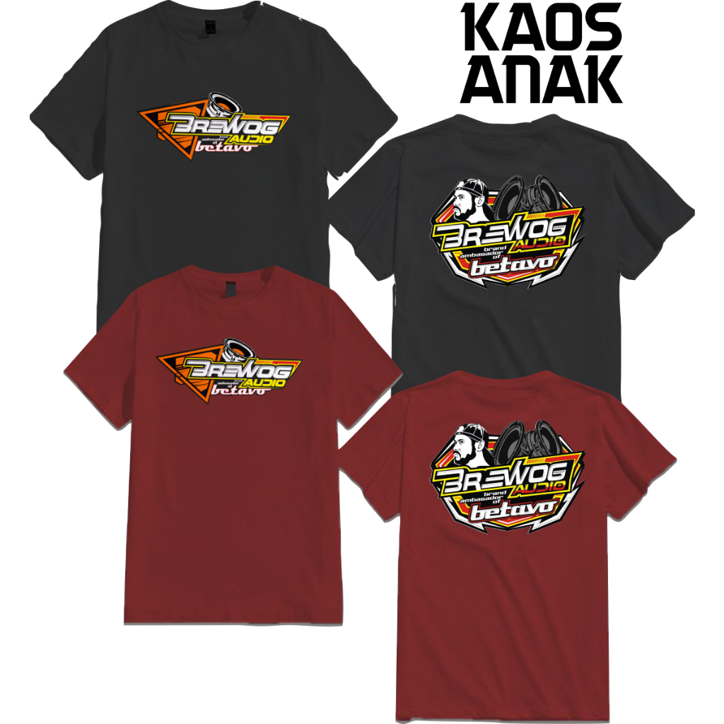 KAOS ANAK BREWOG AUDIO