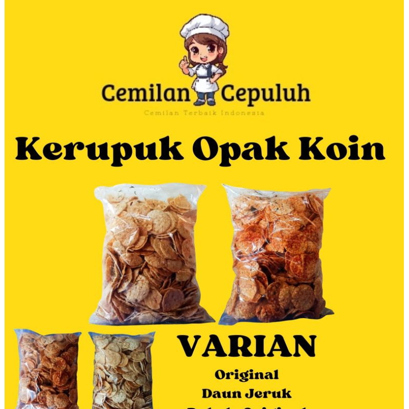 

Kerupuk singkong pedas gurih daun jeruk viral