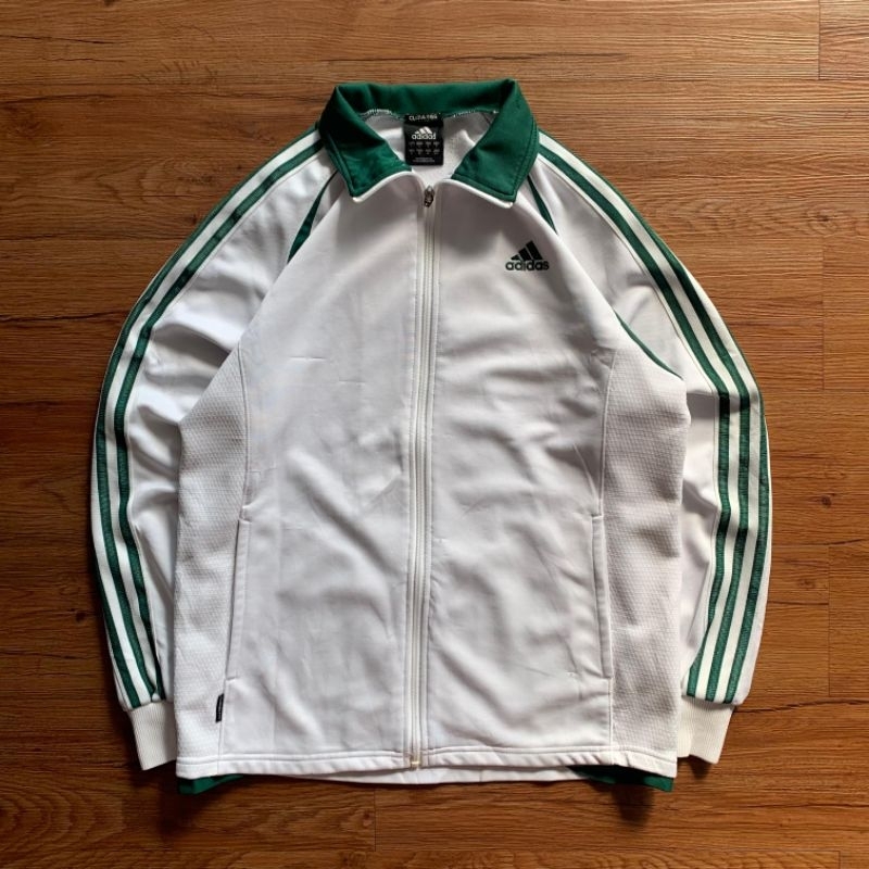 Tracktop Adidas Firebird Green White