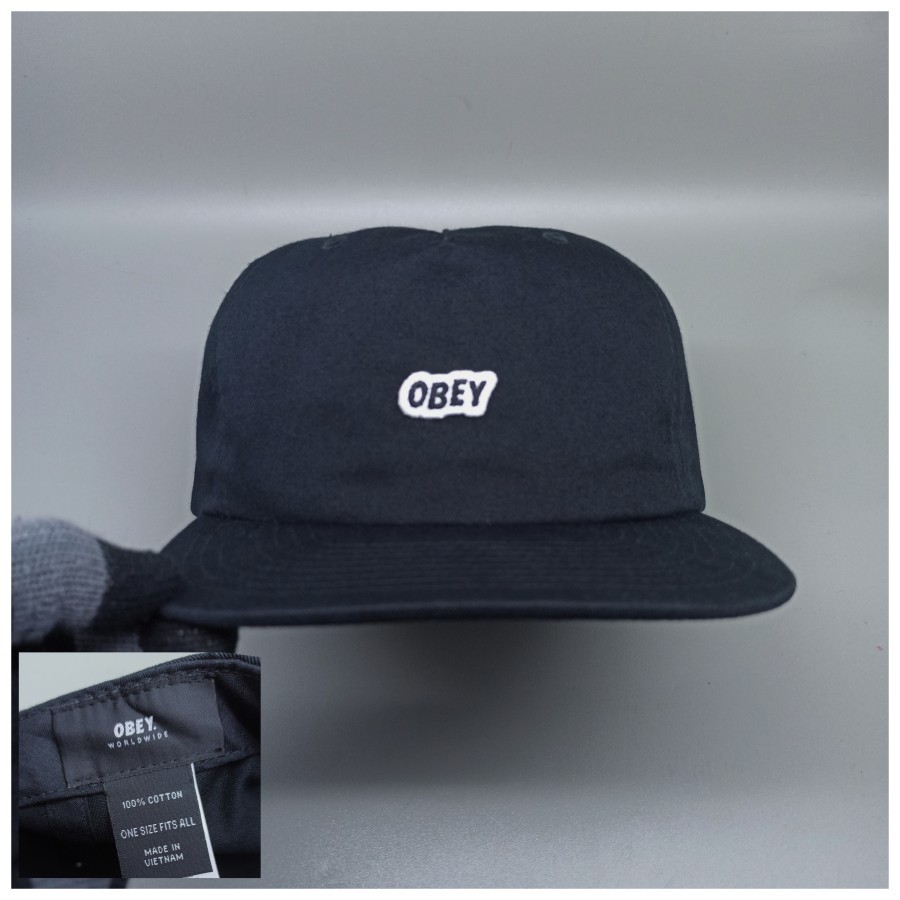 Topi Obey Cap Second Preloved Original 666