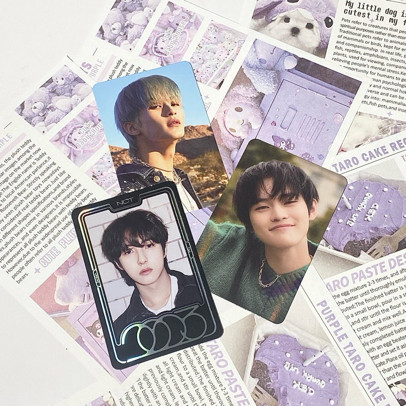 [OFFICIAL] NCT 2023 DREAM GOLDEN AGE ALBUM YB YEARBOOK POB BENEFIT HOTTRACKS PHOTOCARD PC MARK RENJU