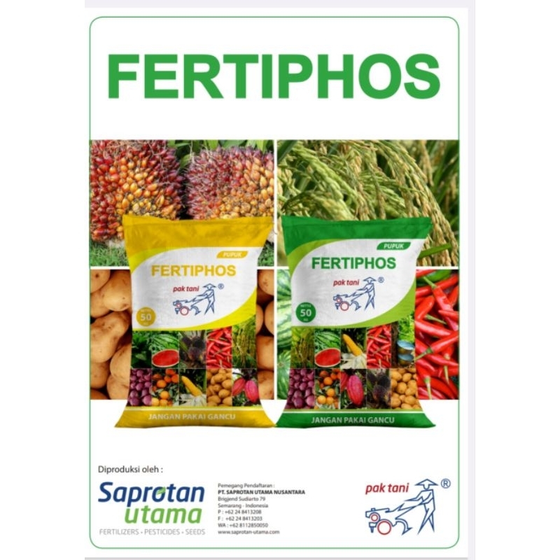 REPACKING 1KG PUPUK FERTIPOS UNSUR HARA PHOSPAT 20%