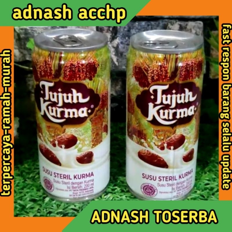 

Tujuh Kurma Susu Steril Kurma 200 mL