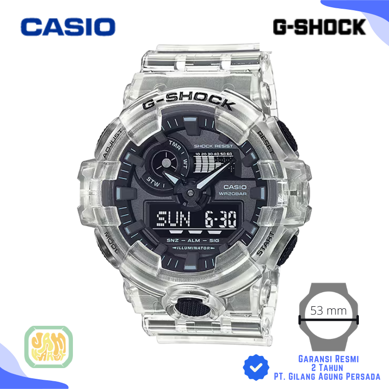 JAM TANGAN PRIA CASIO G-SHOCK GA-700SKE-7A ORIGINAL - GSHOCK GA 700SKE 7ADR