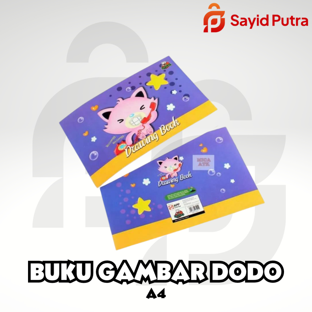 

BUKU GAMBAR DODO A4 / 1 PACK / 8 LEMBAR