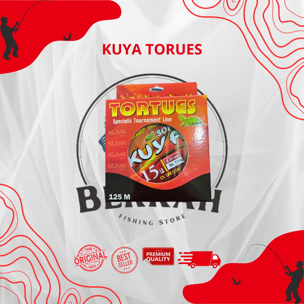 SENAR PANCING KUYA TORTUES WATER WORLD SOFT 125m