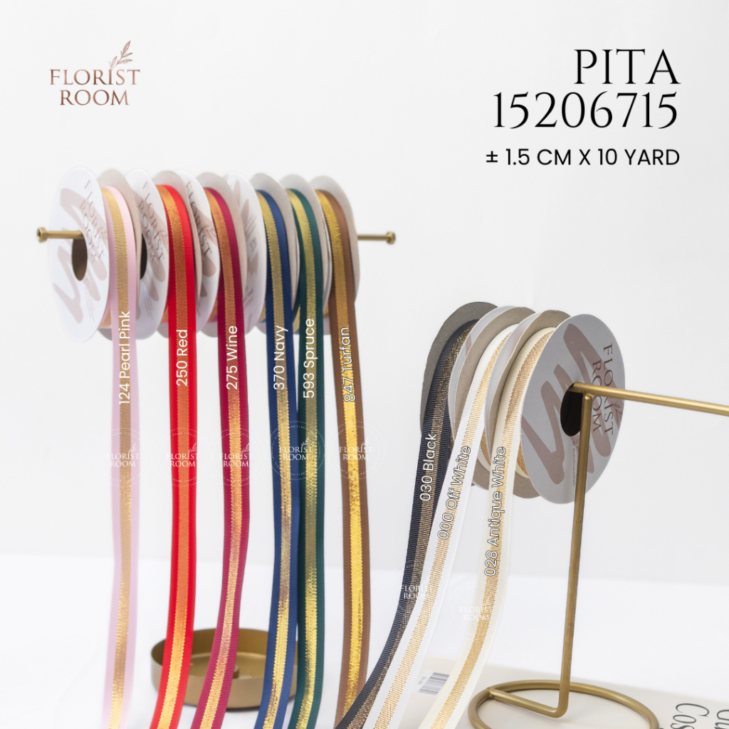 

Pita 15206715 - Gold List Ribbon - Hadiah Kado Hampers