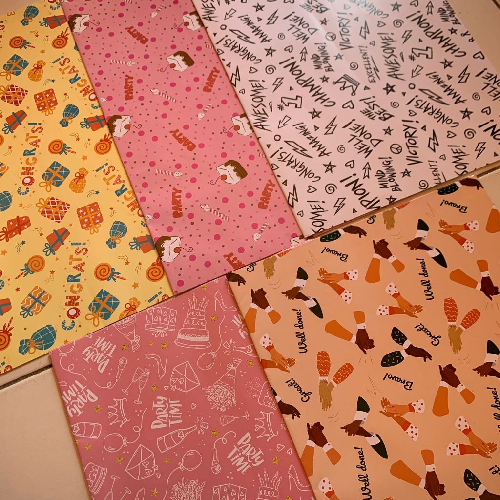 

kertas kado motif