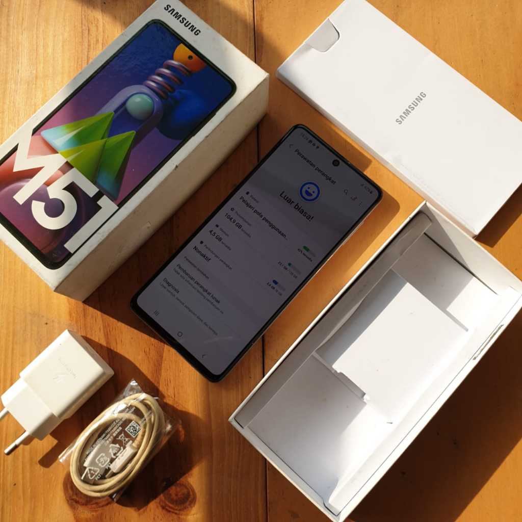 SAMSUNG M51 SECOND 8/128GB HANDPHONE SECOND HP SEKEN HP BEKAS HP MURAH