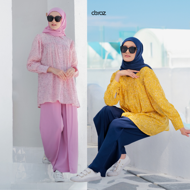 Deraz - Kulot Wanita - Celana Kulot Korean Style