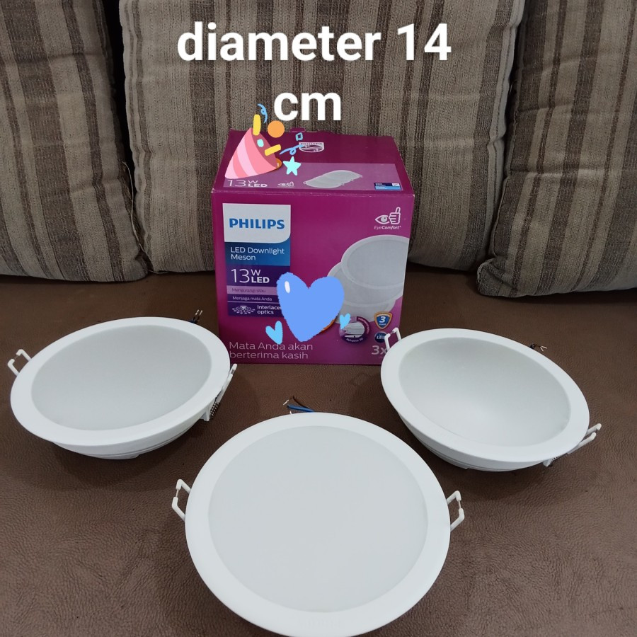 philips downlight 12 watt 5 inch/Lampu Philips downlight