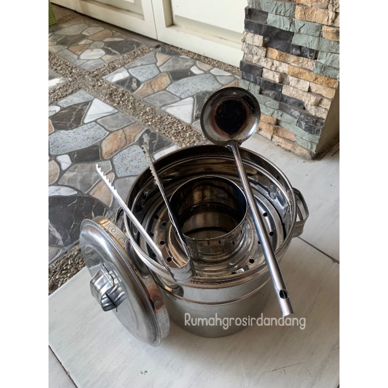 DANDANG BAKSO FULL STAINLESS | UKURAN 20CM