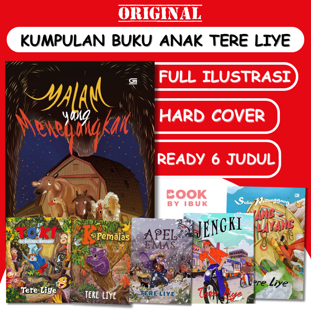 Novel Anak Tere Liye : Toki Si Kelinci Bertopi, Suku Penunggang Layang-layang, Malam yang Menegangka