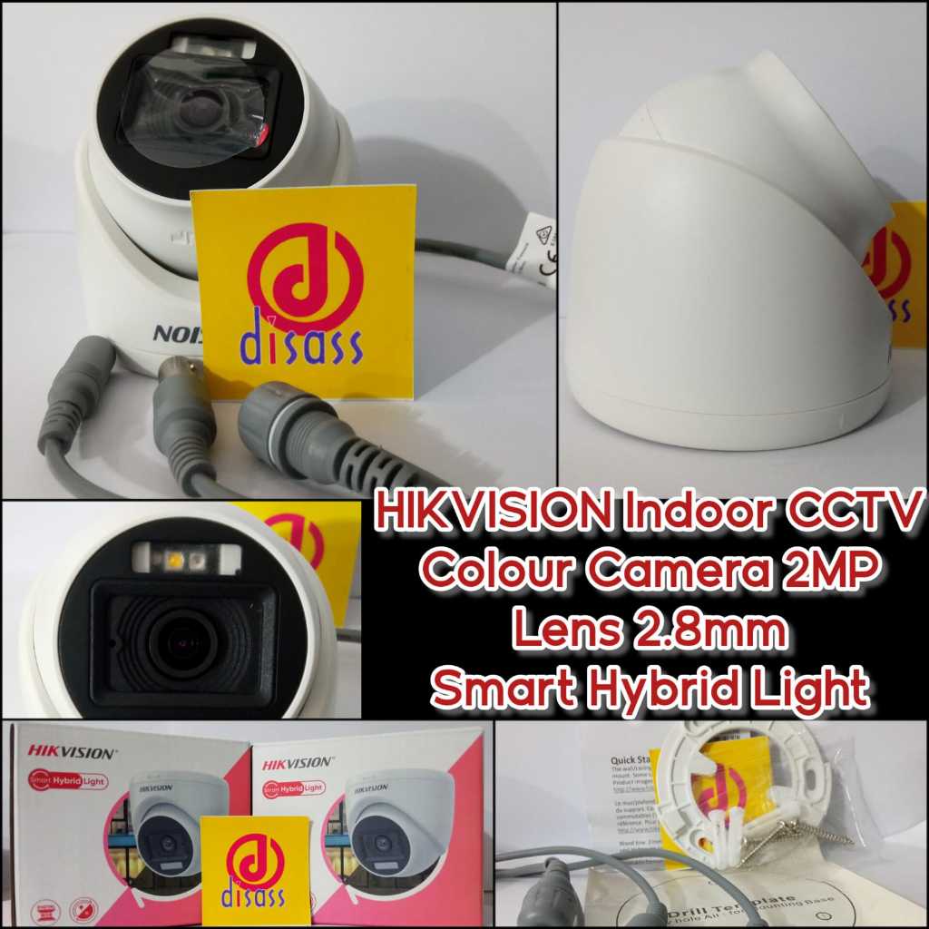 HIKVISION INDOOR CCTV COLOUR CAMERA 2MP DS-2CE76DOT Full HD Camera - DISASS JOGJA