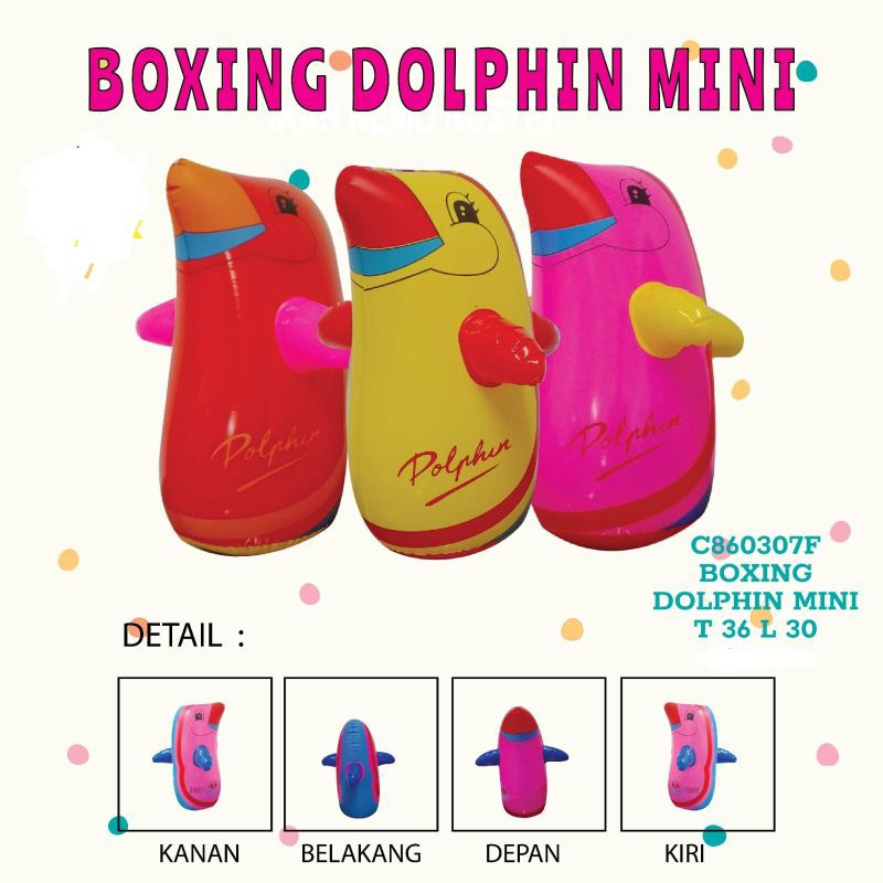 

Mainan Tinjuan / Boxing Punch Dolphin Mini