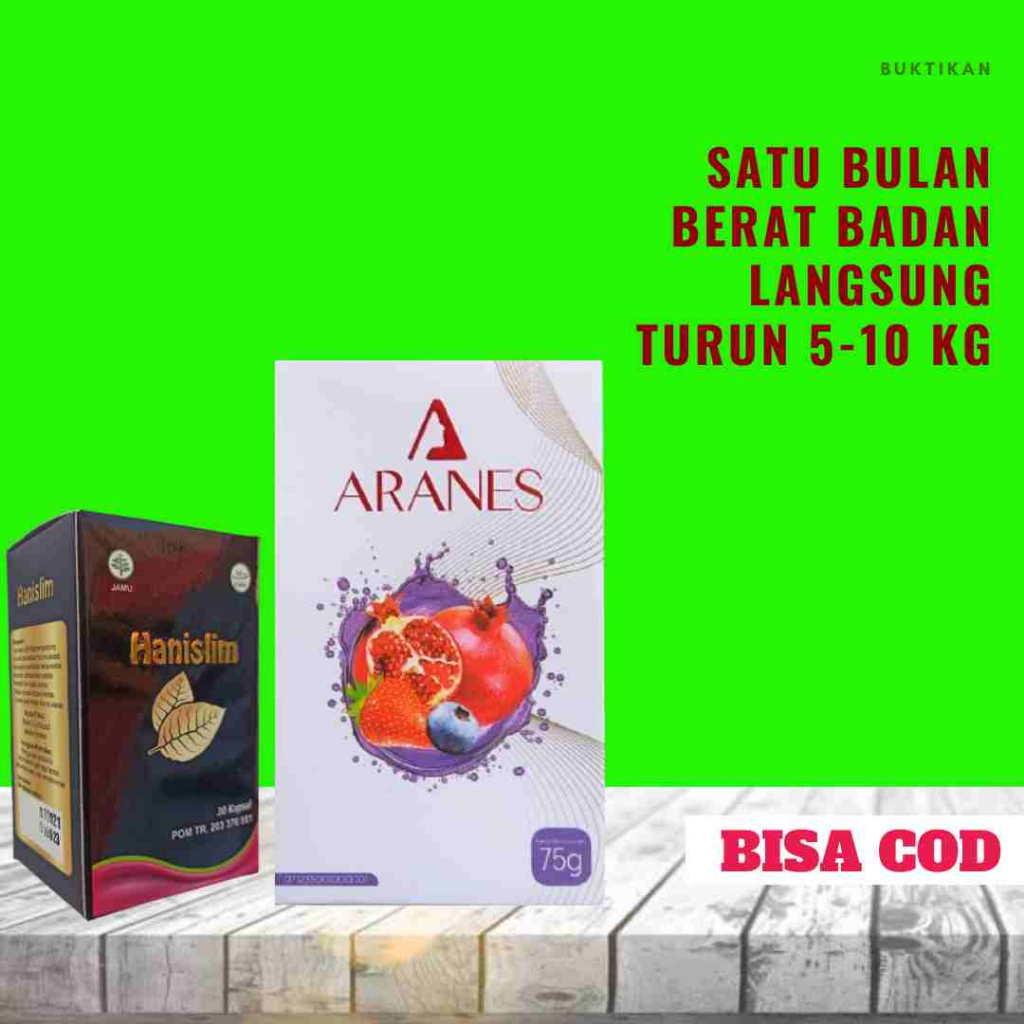 PAKET Hanislim Diaslim Obat Pelangsing Penurun Berat Badan Dewasa Penahan Nafsu Makan Pembakar Lemak