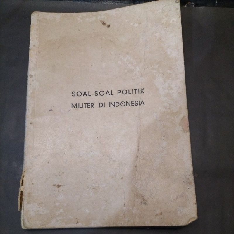 buku soal soal politik militer di indonesia