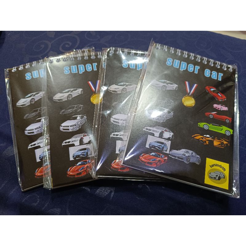 

sale sampul super car langka buku notes mobil custom