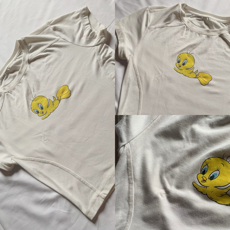 prelov tweety crop top