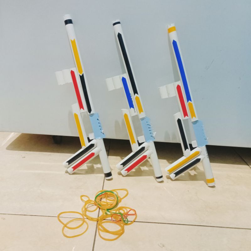 Mainan tembak PVC Peluru Karet /pistol Mainan Anak