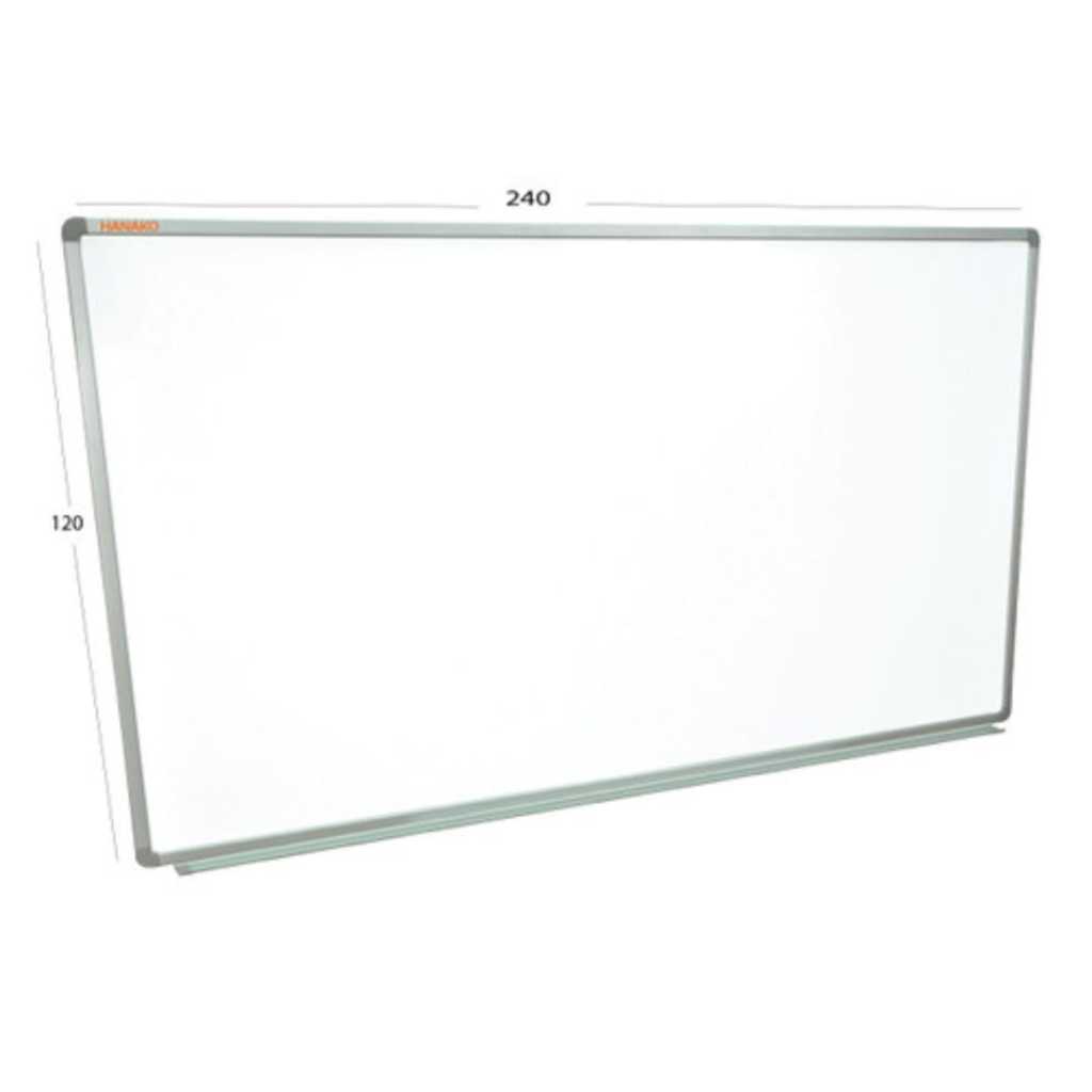 

White Board / Papan Tulis Gantung ukuran 120 x 240cm Berkualitas