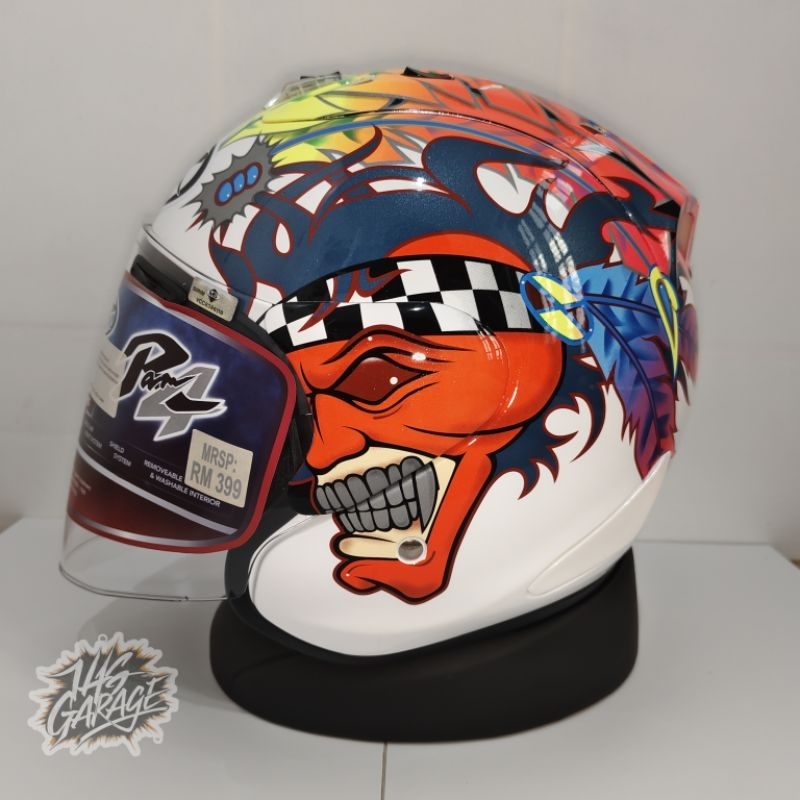 HELM TSR RAM 4 RUSSEL WHITE