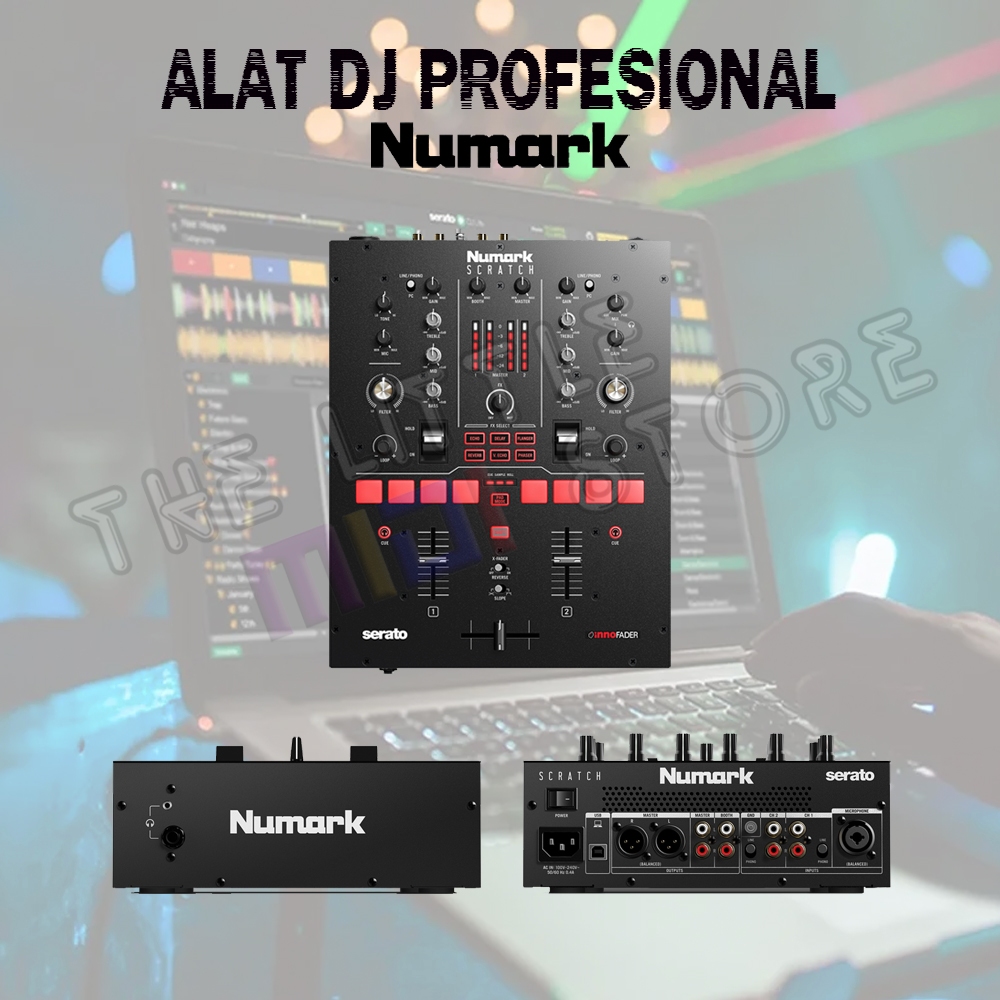 Numark Scratch Mixer DJ Original Serato | Mixer DJ Murah Original Alat DJ