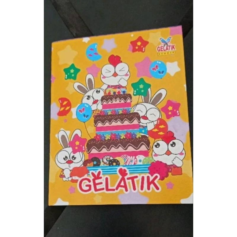 

buku tulis gelatik kembar 38 lembar super quality cover box board 210gsm writing book write