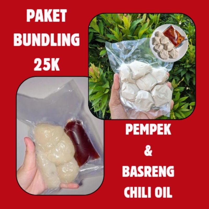 

PAKET BUNDLING 25K BASRENG CHILI OIL+PEMPEK MURAH