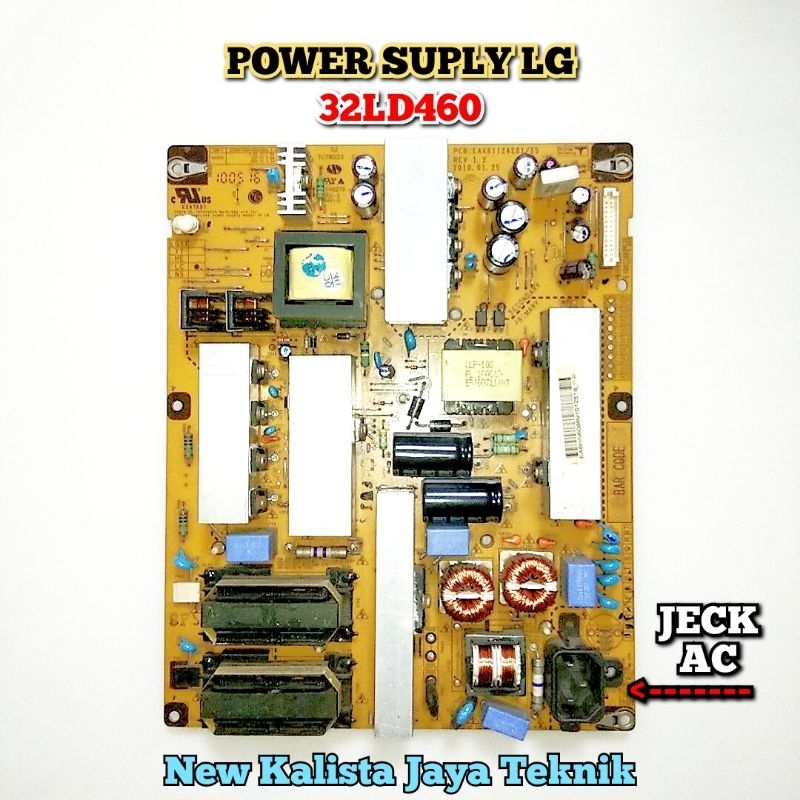POWER SUPLY TV LG 32LD460 ORIGINAL EAX61124201 PSU LG 32LD460 REGULATOR 32LD460 PSU 32LD460 POWERSUP