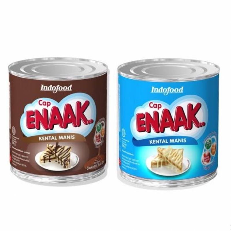 

SUSU ENAAK KENTAL MANIS PUTIH | COKELAT KALENG NETTO 370 GR