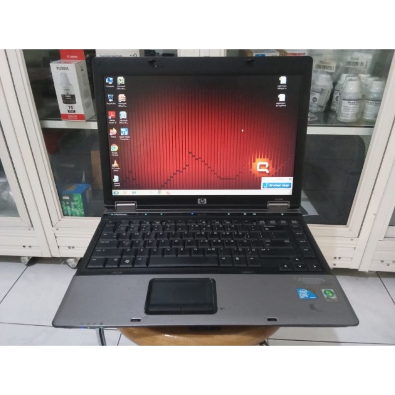 LAPTOP HP INTEL CORE 2 DUO /RAM 2GB/ HDD 120GB SECOND_BEKAS NORMAL