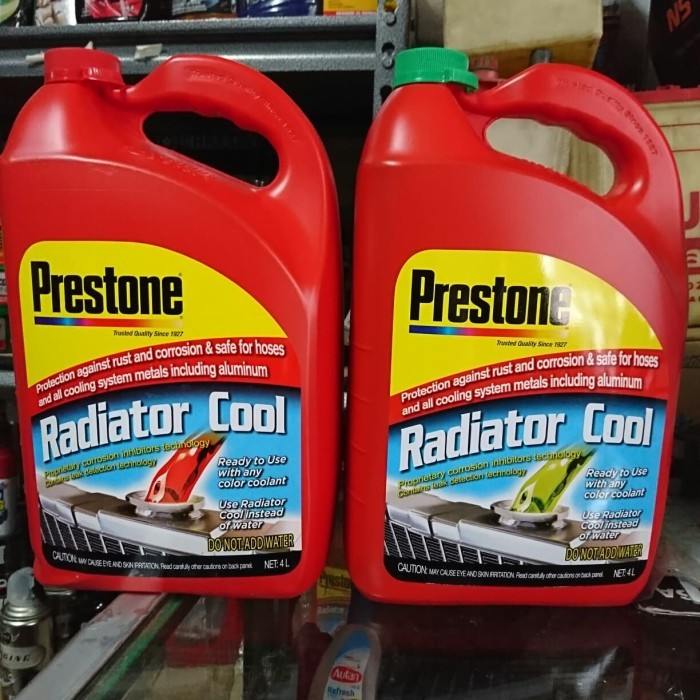 Larismanistokokku Air Radiator Mobil/Motor Prestone 4 Liter